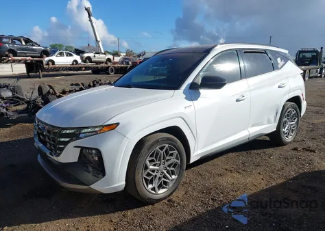 2023 Hyundai Tucson N Line из США, поврежденный, VIN KM8JFCAE7PU183202